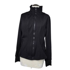 Everyday Extra Warm Black Full Zipper Jacket XL